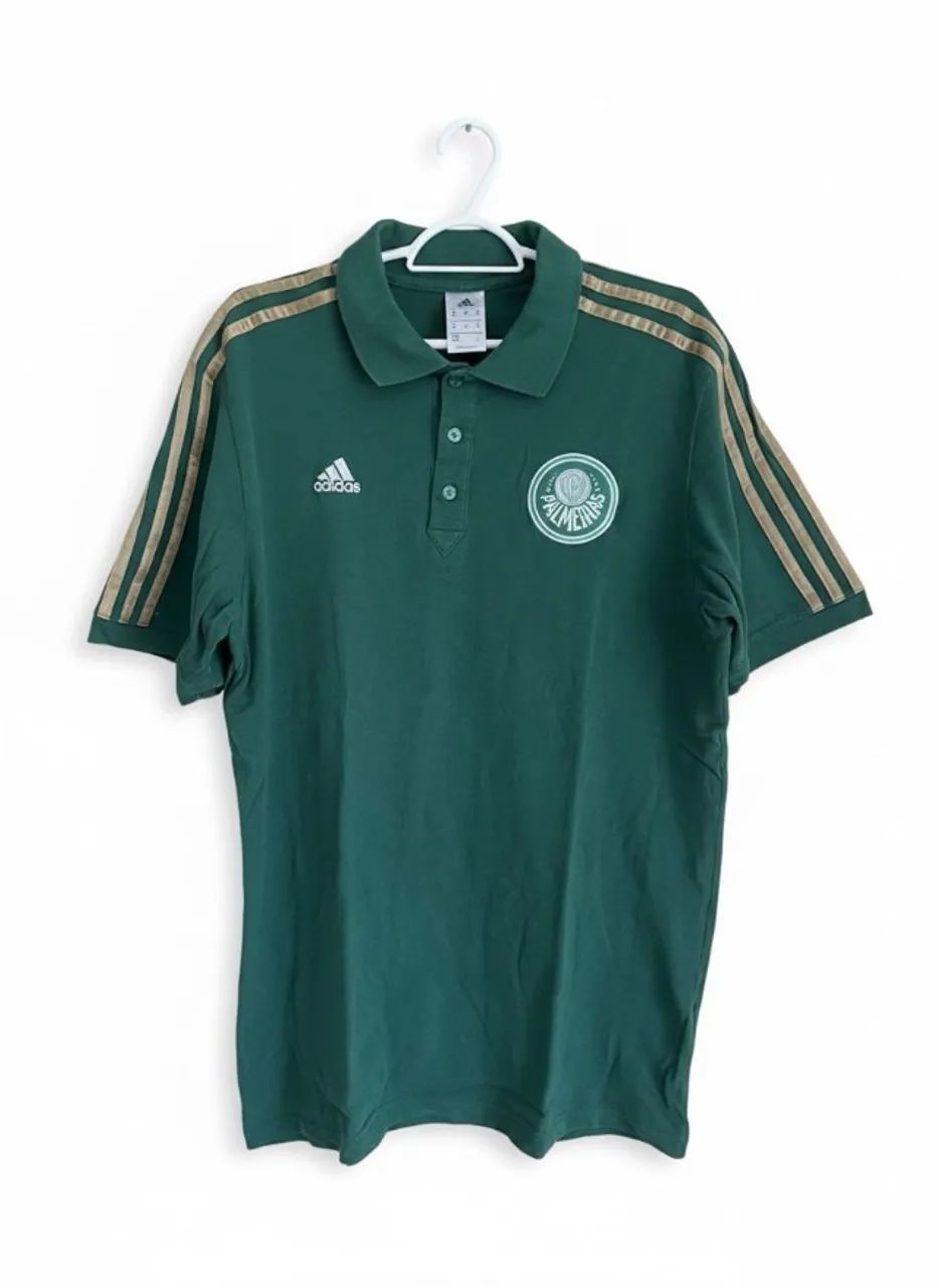 Camisa Polo Palmeiras Viagem 2013 / 2014 - Adidas - Foto 2
