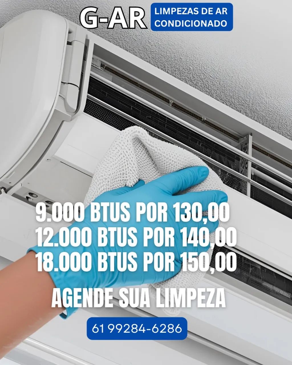 Limpeza ar condicionado 