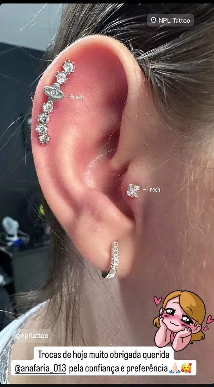 Promoção de Piercings - Foto 2