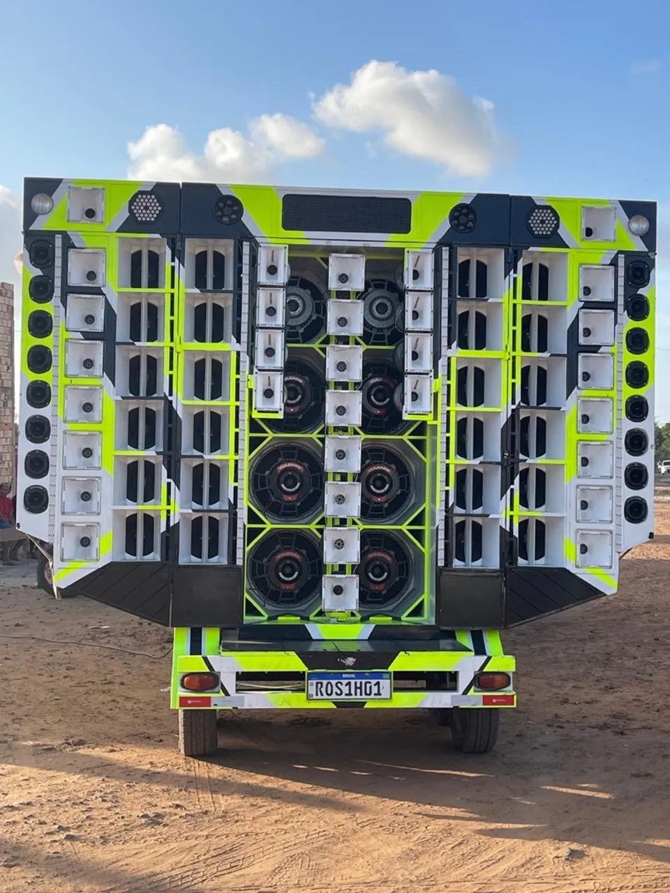 Carretinha Automotiva Potente para Eventos
