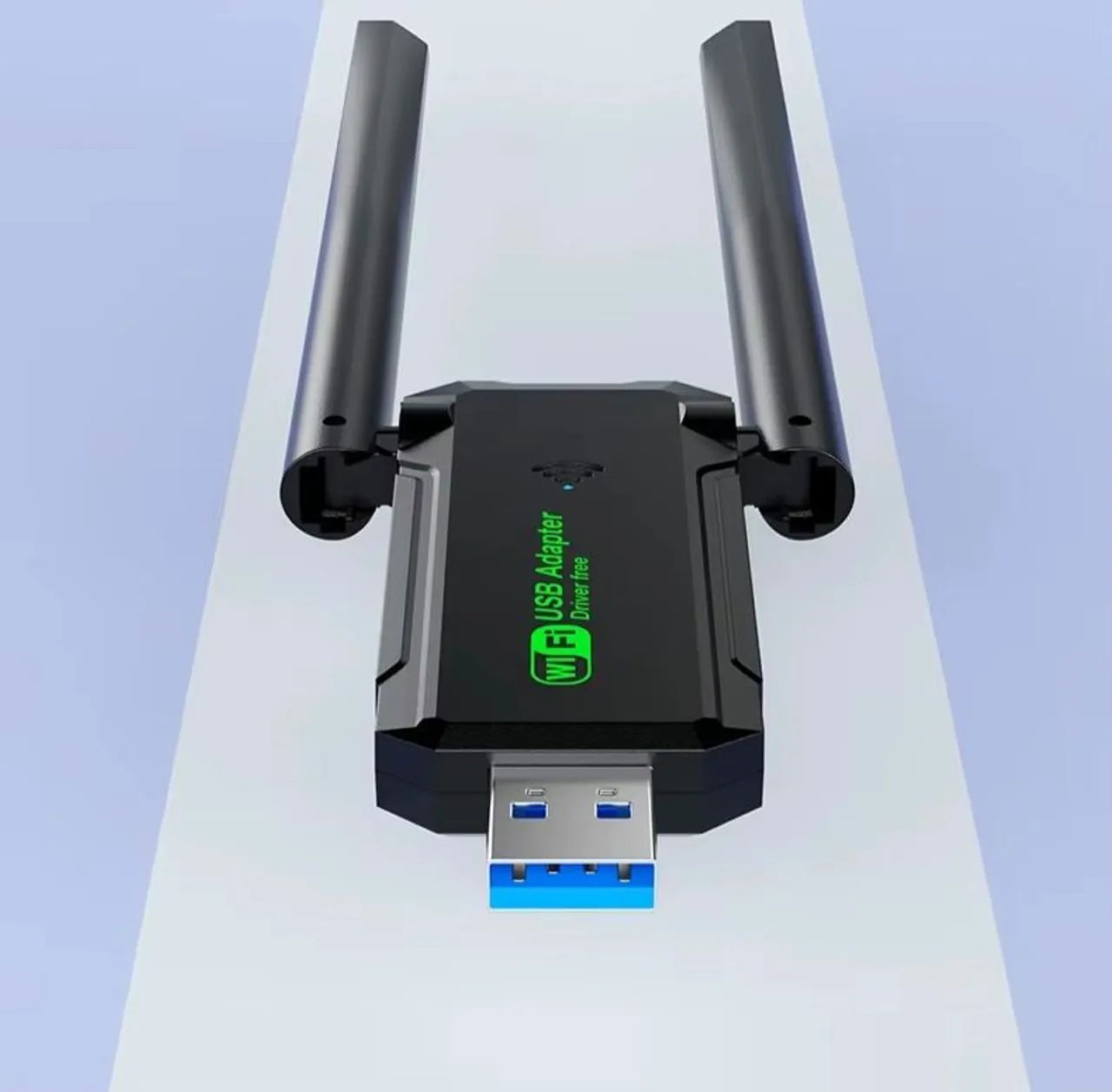 Adaptador Wi-Fi USB com Antenas - Driver Free