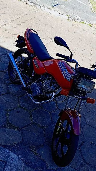Honda CG 125 - Vermelha - Ótimo estado - Foto 2