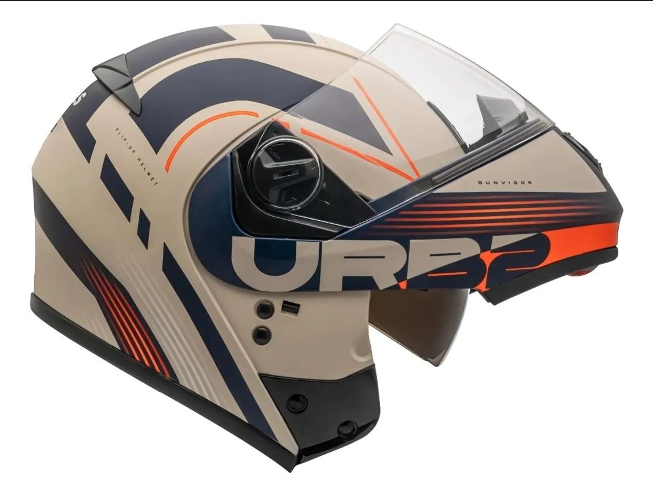 Capacete Peels Urb2 robocop (com viseira solar)