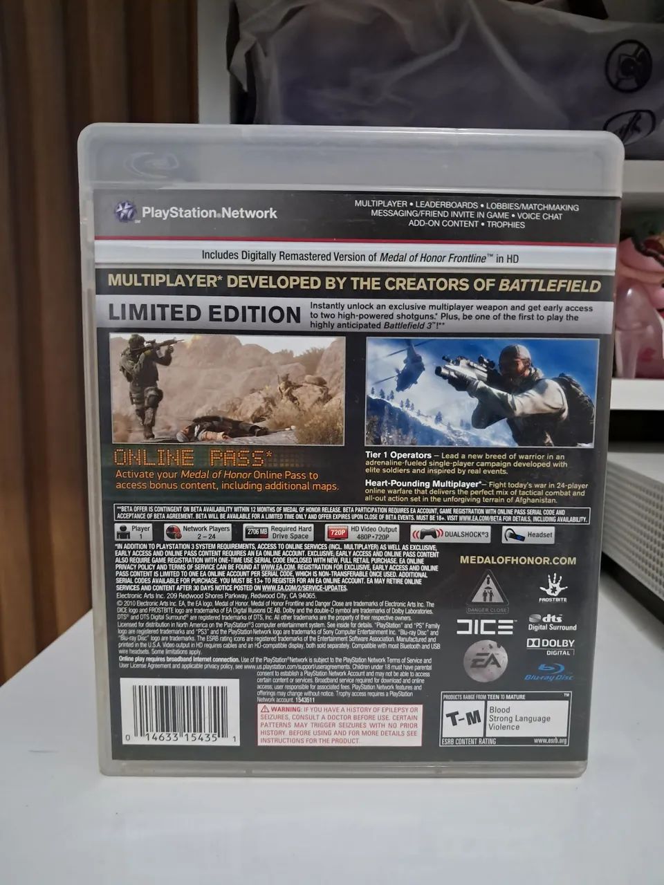Medal of Honor - Limited Edition - PS3 (Gebraucht) in Paudex für CHF 2