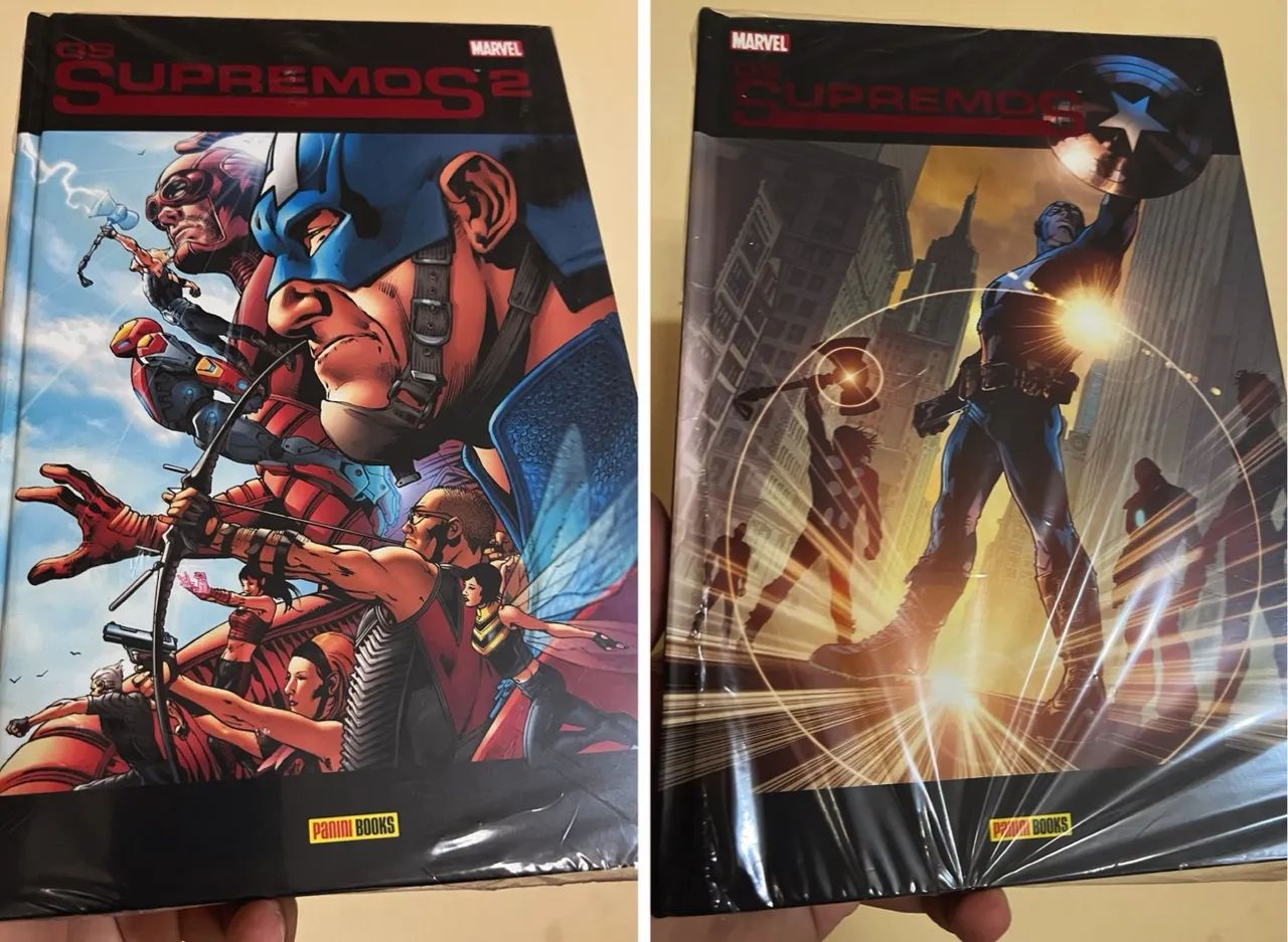 Os supremos panini volumes 1 e 2 