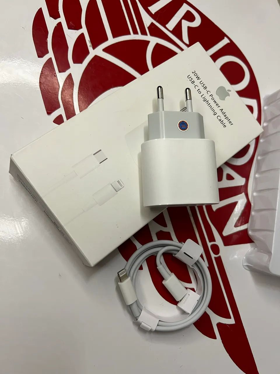 Carregador IPhone Turbo Carga rápida 20W completo  - Foto 3
