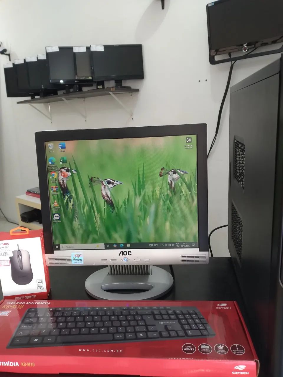 Computador completos,  Windows 10 , com garantia,  só ligar e usar - Foto 3
