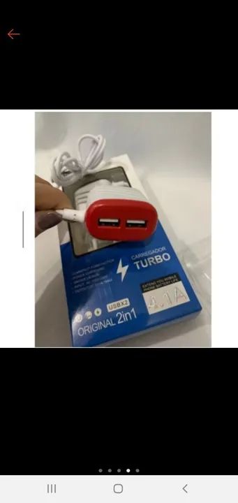 Carregador turbo 5.1A universal usb - Foto 4