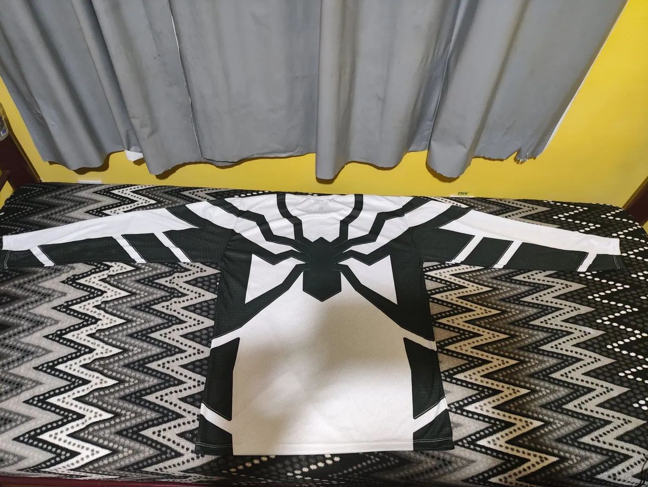 Camisa manga longa Spider Man Dry Fit tamanho G - Foto 2