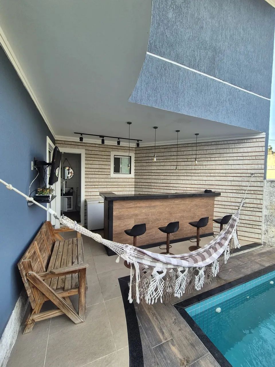 Excelente casa 3 quartos sendo 3 suítes, lazer completo e vista para reserva no Maravista - Foto 4