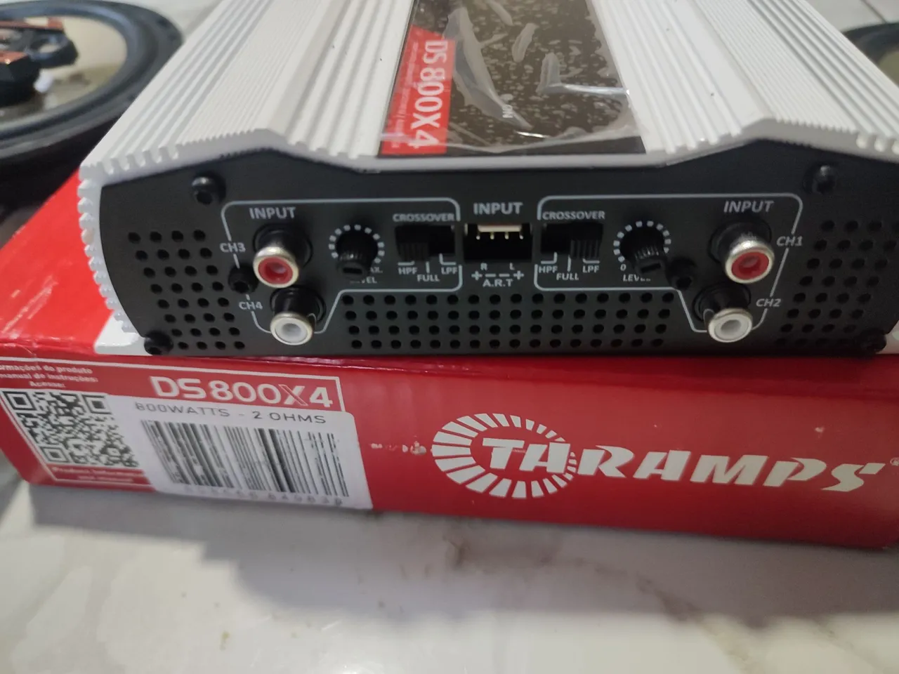 Amplificador Taramps DS800X4 800W RMS 2 Ohms