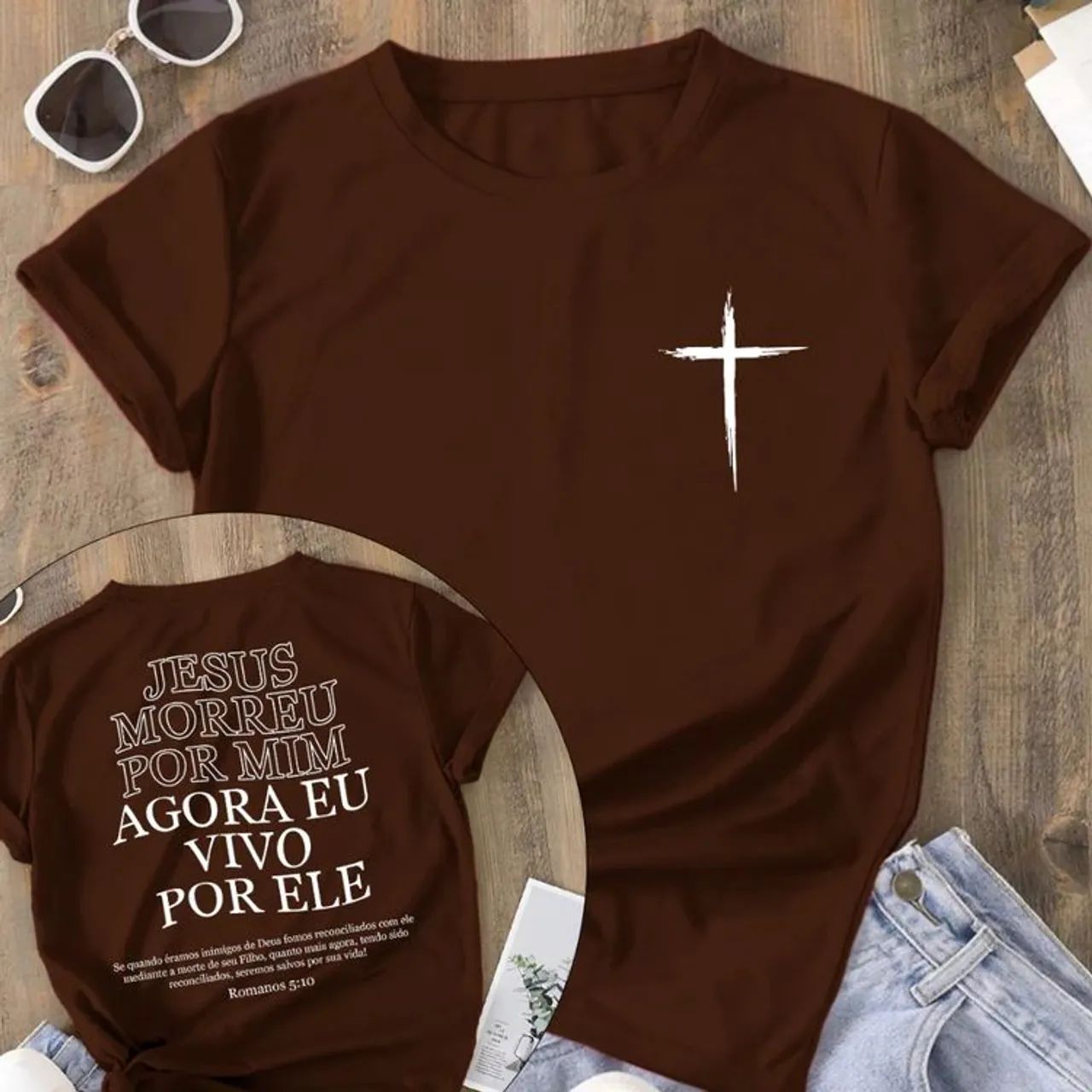 Camiseta da igreja - Adulto - Foto 6
