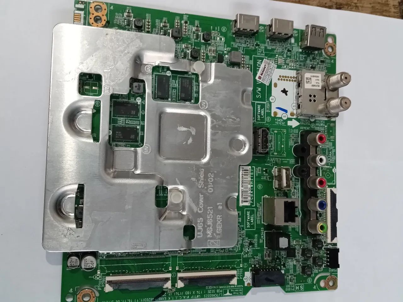 Placa principal tv LG 49uj6300 otima - Foto 4