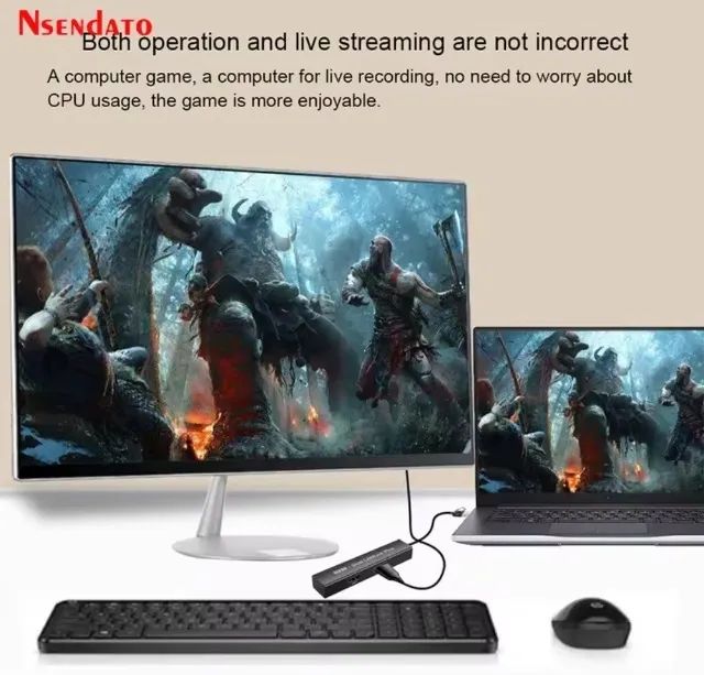 Placa De Captura De Vídeo Ezcap Dual Camlink Hdmi 1080p60fps - Foto 5