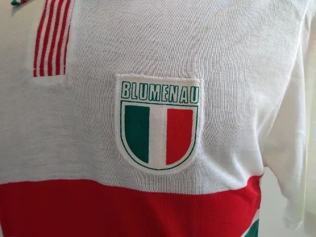 Camisa Futebol Blumenau SC Malharia dos Irmãos (1991) Jogo Cod.1343 - Foto 2