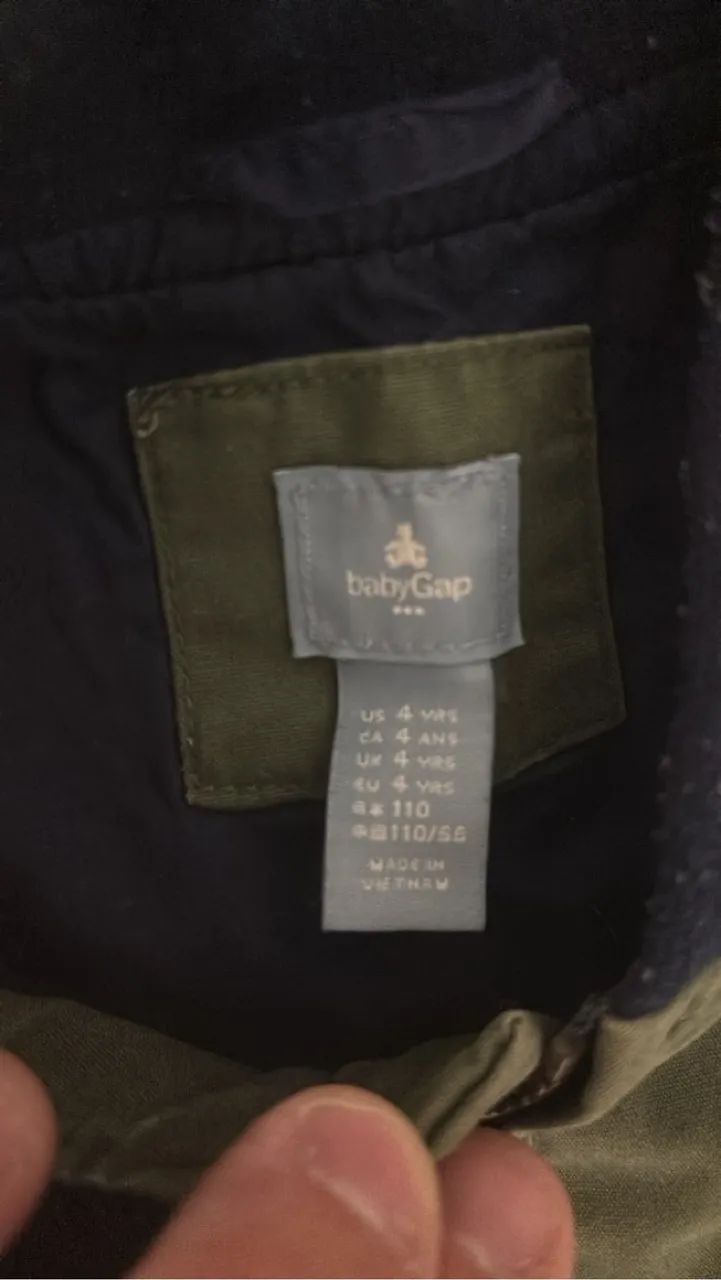 GAP Jacket for Ages 4 to 6 with Lining