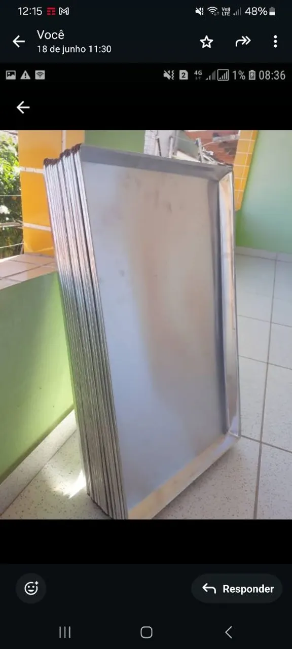 Telas para pão francês e bandejas para pão