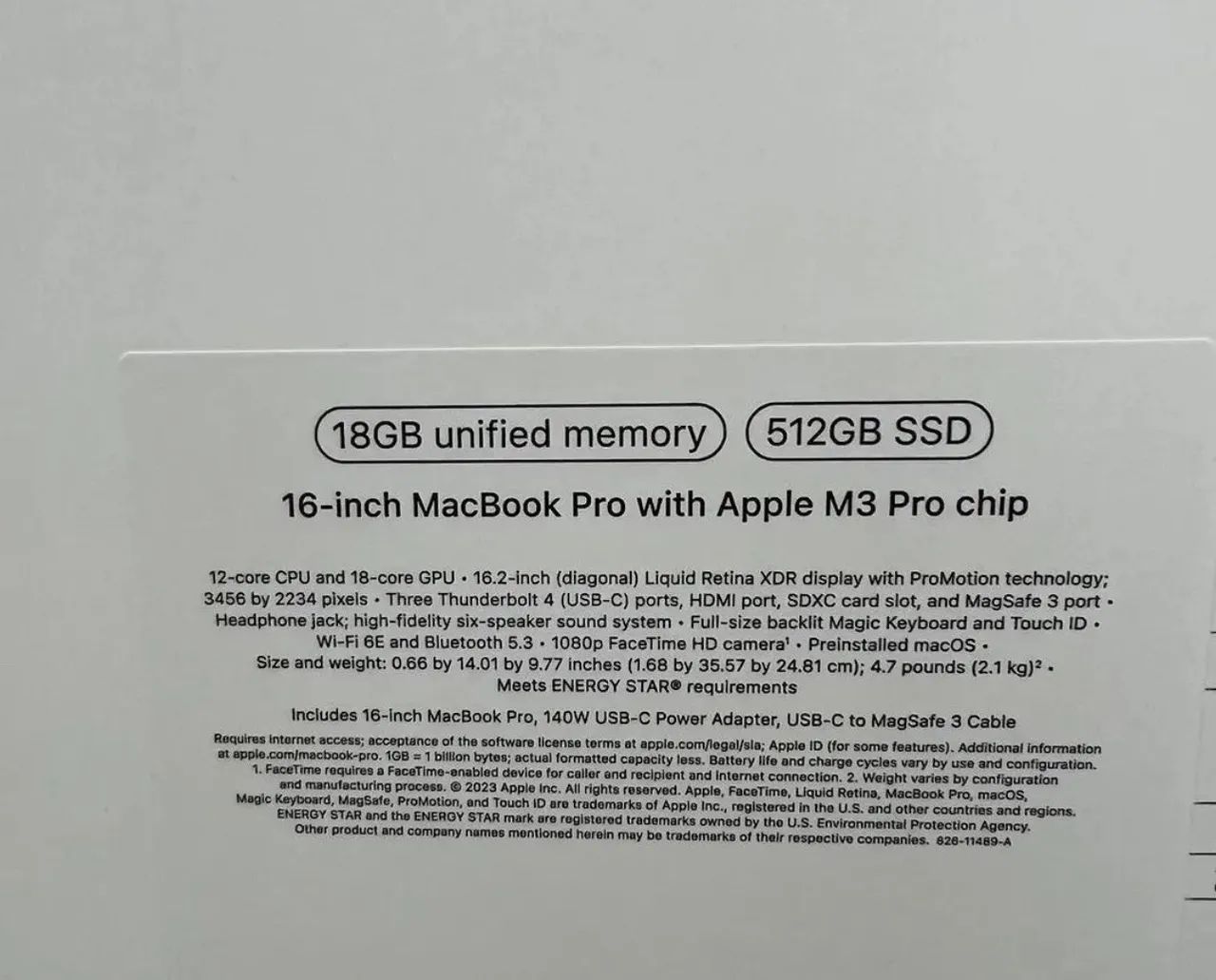 Promoção MacBook Pro M3 Pro 16.2 - Foto 2