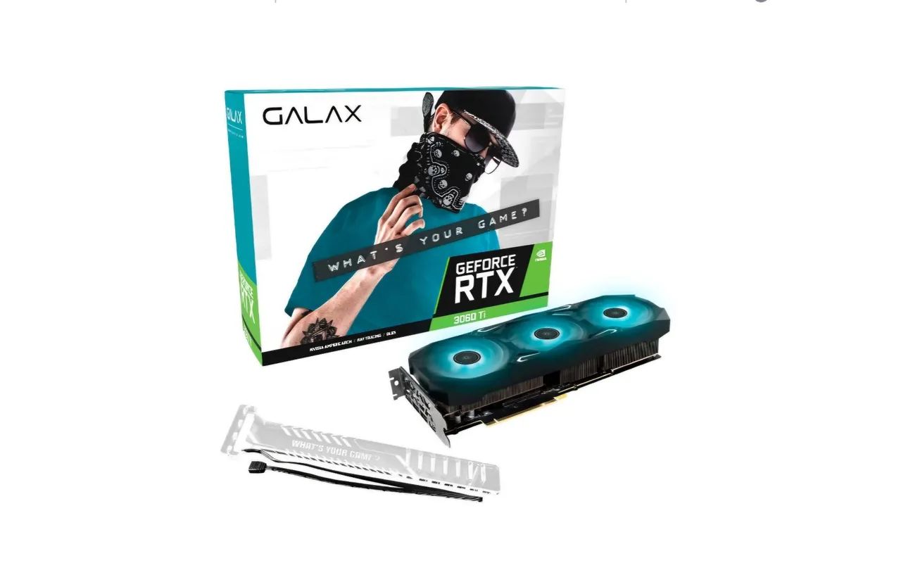 Placa de Vídeo Galax GeForce RTX 3060 Ti 8gb GDDR6X