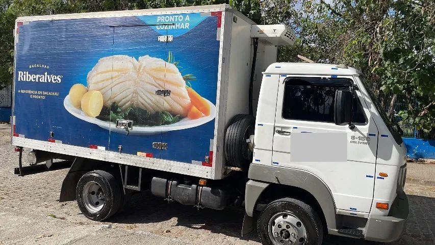 Caminhão refrigerado 3/4 Volkswagen 8.150 Delivery ano 2009 em perfeito estado. - Foto 6