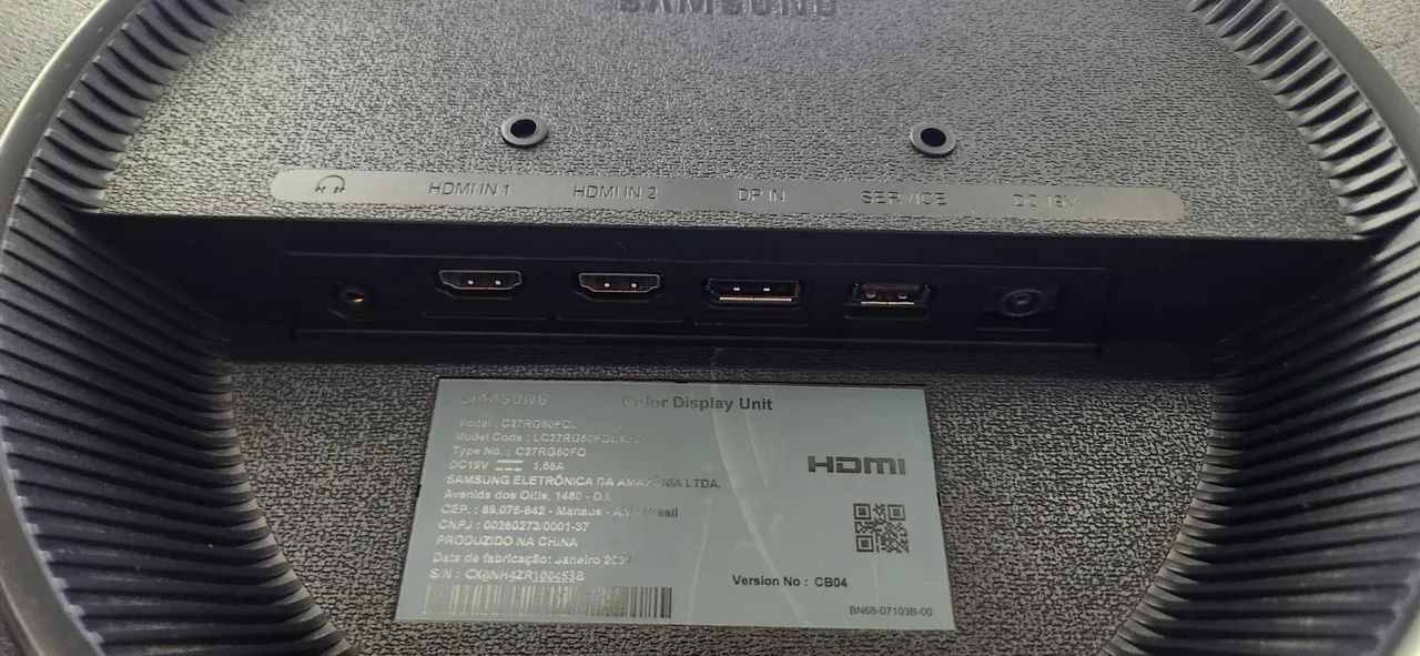 Monitor Curvo Samsung 27" Polegadas 240Hz - Foto 4