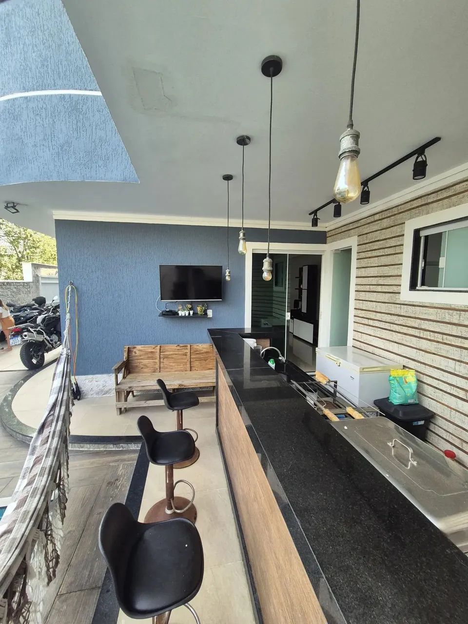 Excelente casa 3 quartos sendo 3 suítes, lazer completo e vista para reserva no Maravista - Foto 5