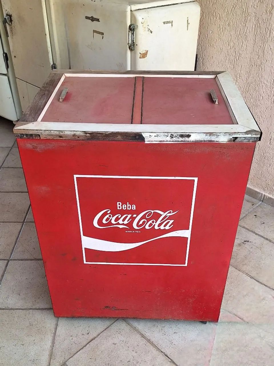Geladeira antiga Coca Cola