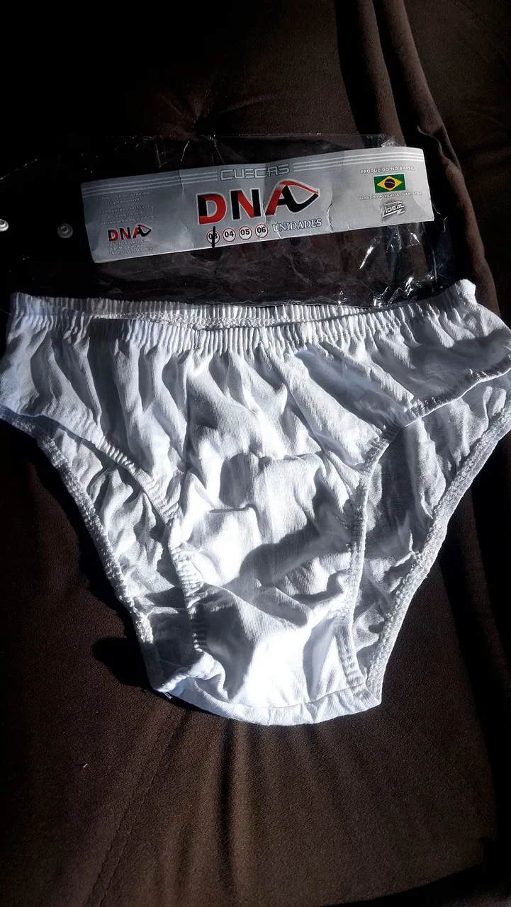 Vendo cueca slip de algodão tamanho G nova