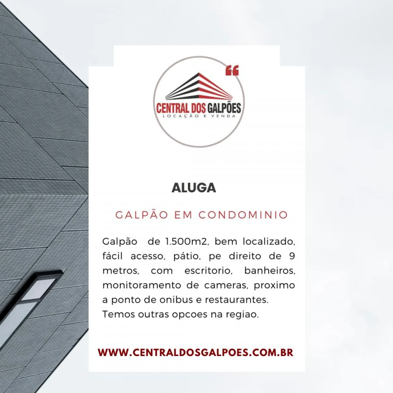 Galpão para Locação em Cascavel
