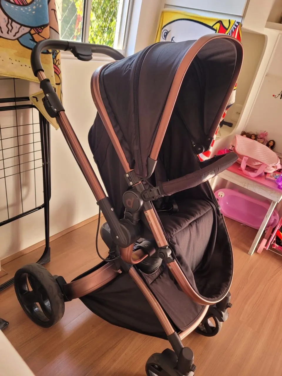 Carrinho Vulkan 360° Preto - Dzieco