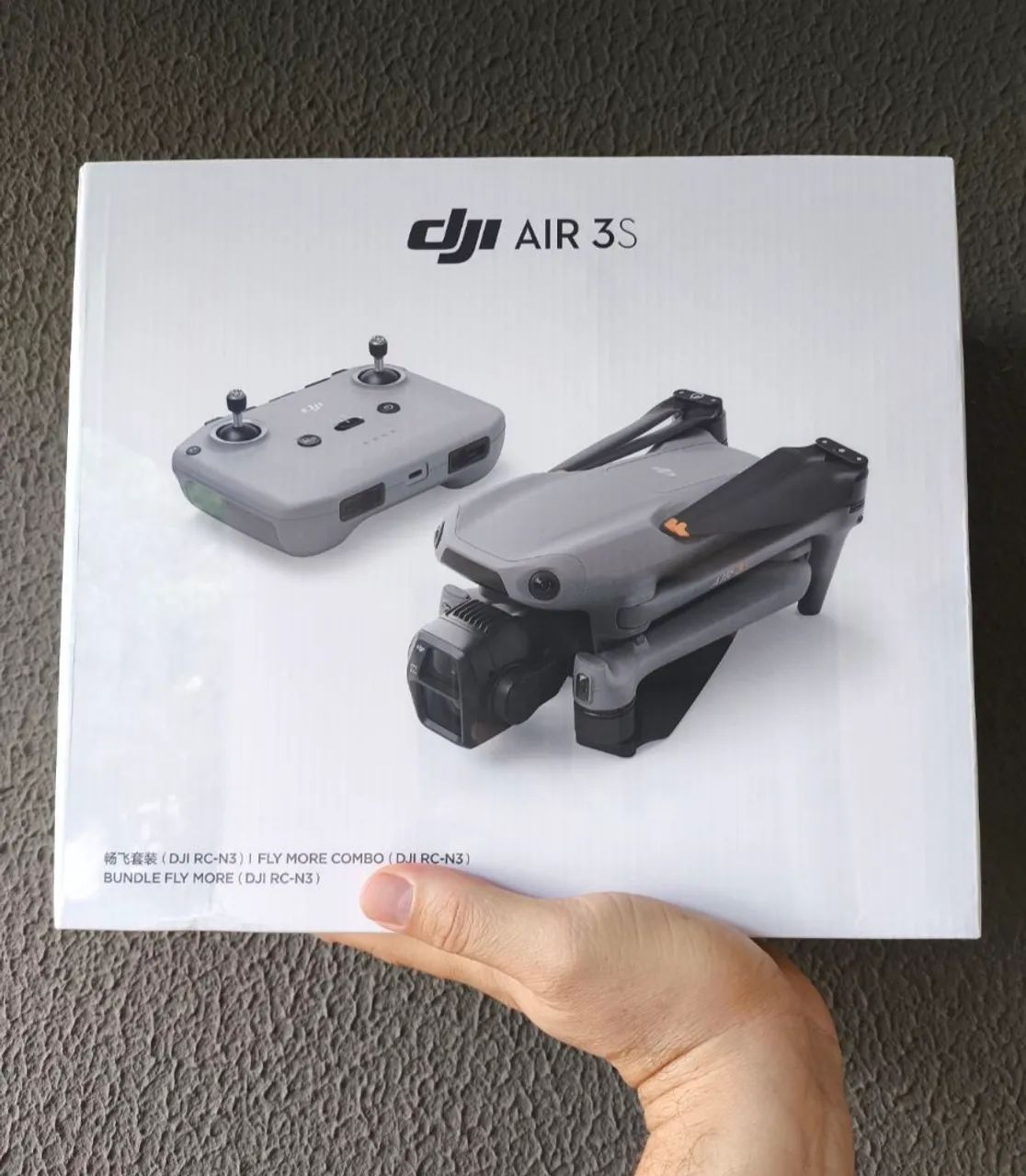 Drone DJI Air 3S Combo - Novo
