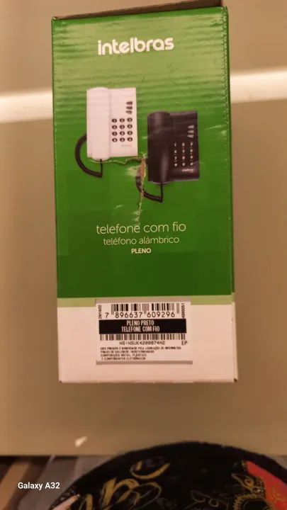 Telefone com fio Intelbras com nota - Novo - Foto 4