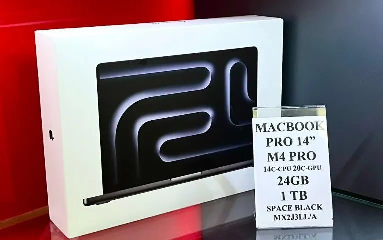 Apple MacBook Pro 14" M4 PRO 24GB 1TB - Space Black - Produto Novo com Garantia da Loja