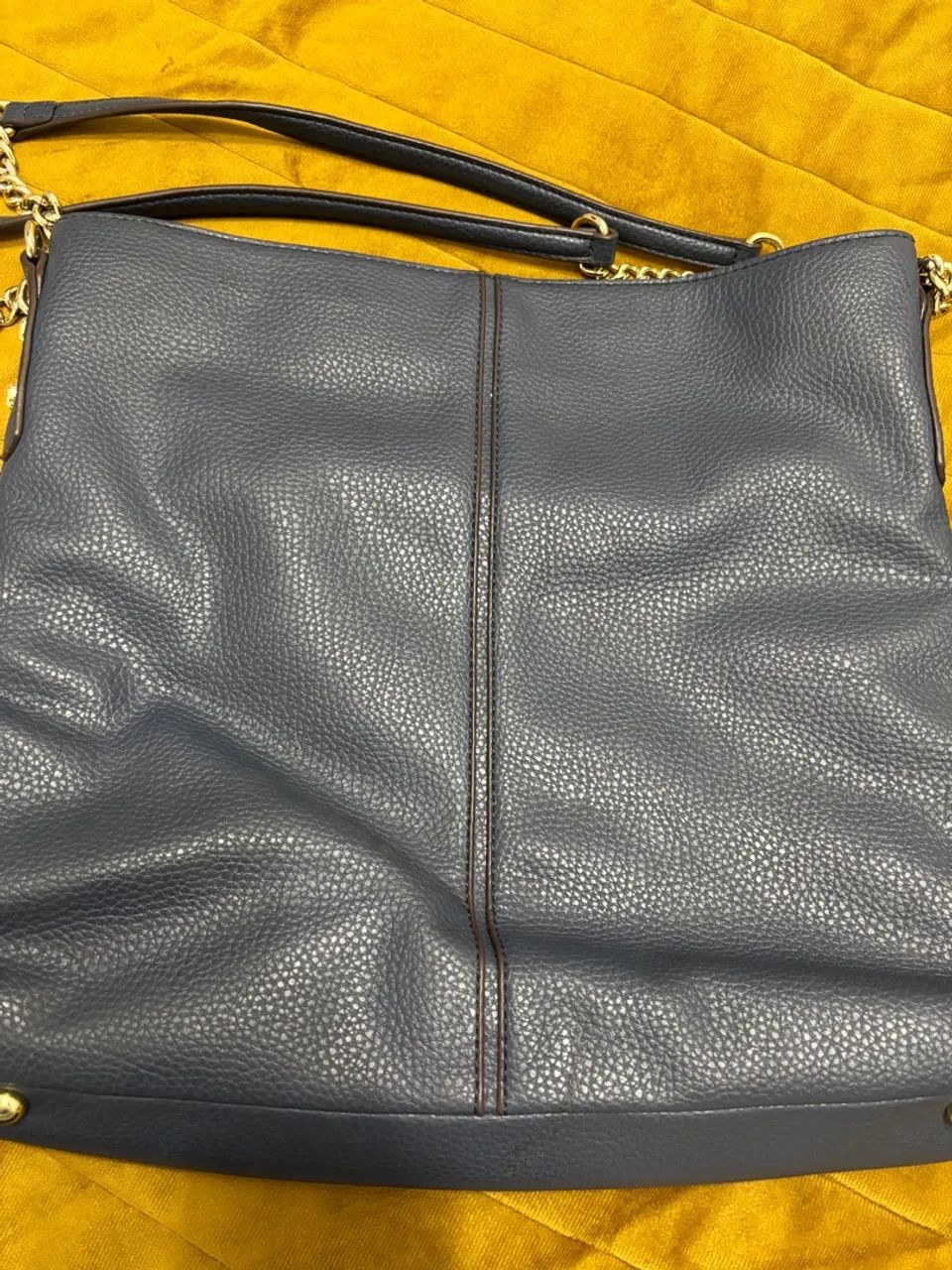 Linda bolsa azul marinho  - Foto 4