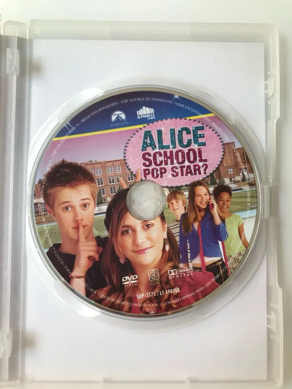 DVD Alice: School Pop Star? - Lucas Grabeel e Alyson Stoner - Foto 2