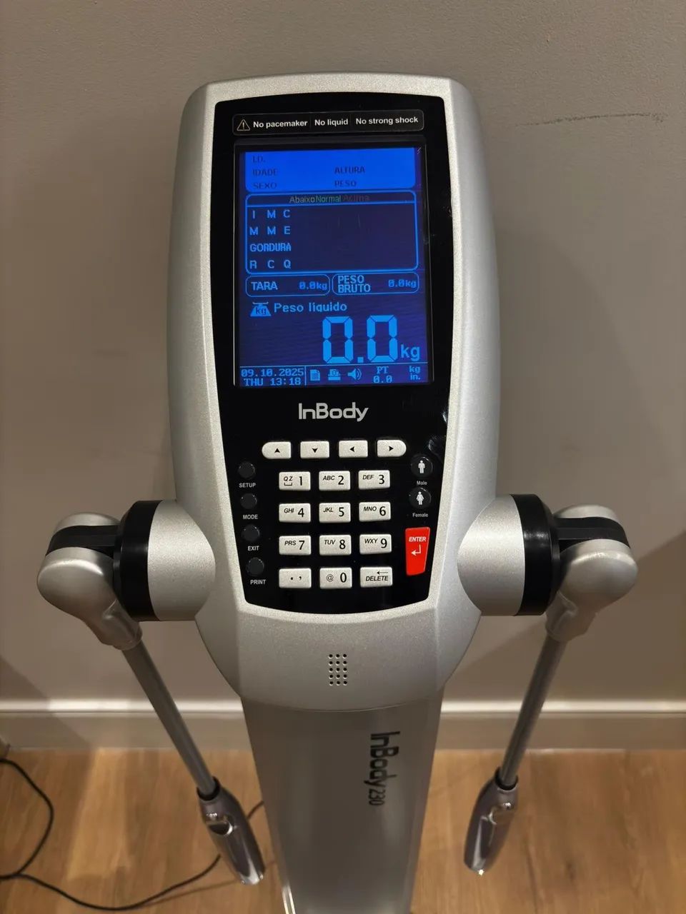Biopedancia Inbody 230 completa semi nova
