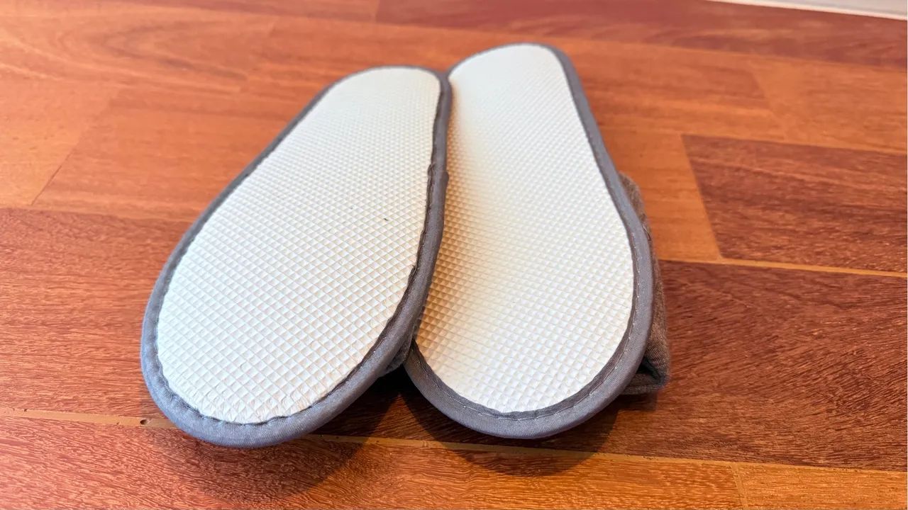 Chinelo Cinza Mescla em Tecido Macio | American Nest - Tamanho Flexível - Foto 3