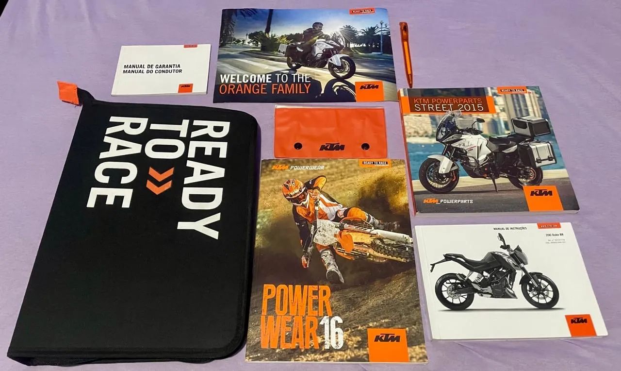 Manual Completo KTM Duke 200 BR Original 