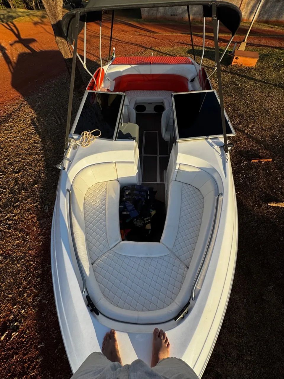 Lancha Ventura 23 pés - Foto 5