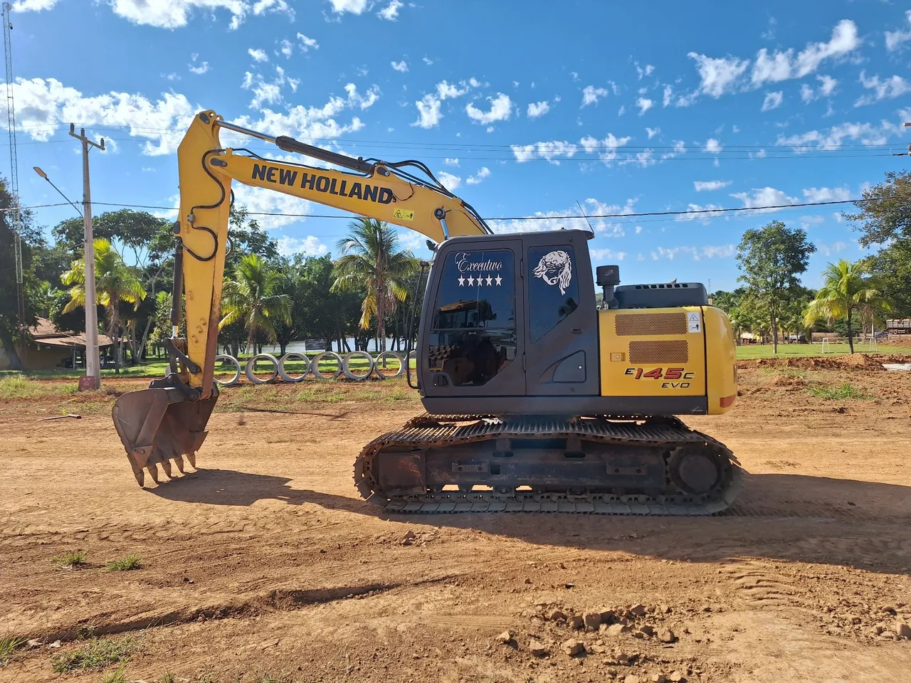 2020 Escavadeira New Holland E145C EVO