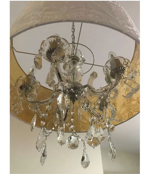 Lustre de cristal lindíssimo - Foto 2