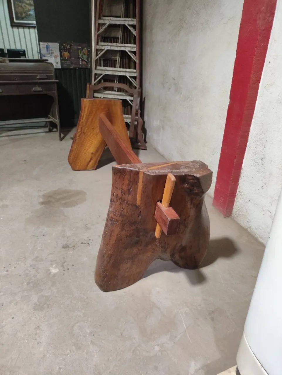 Esse Pé de Mesa NÃO é Comum ? | Tronco Maciço para Mesas de Até 3 Metros - Foto 5
