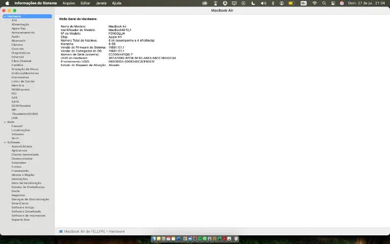 Macbook Air M1 8Gb Impecável (Sempre com Capa) - Foto 5