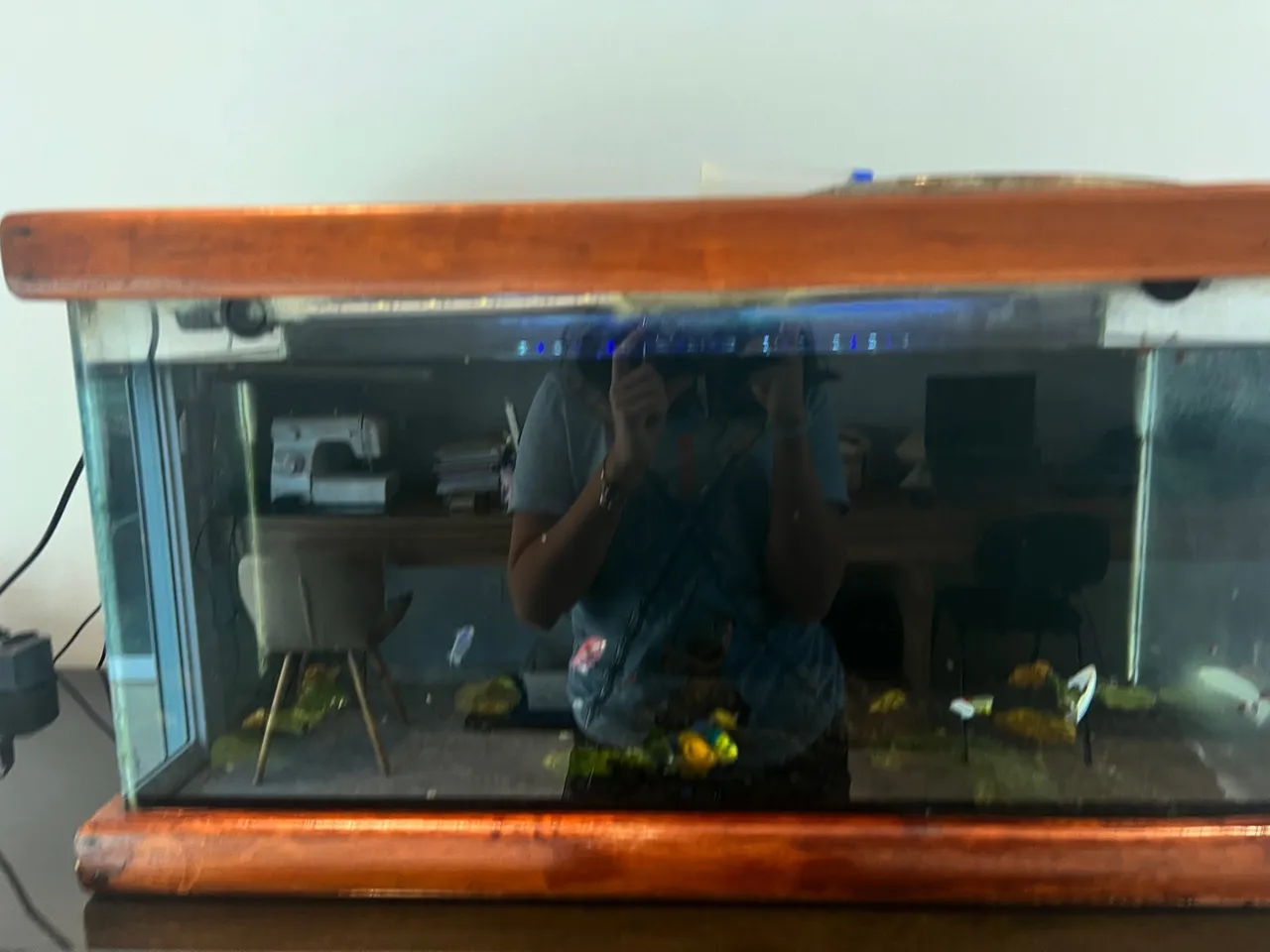 Aquário 85l completo