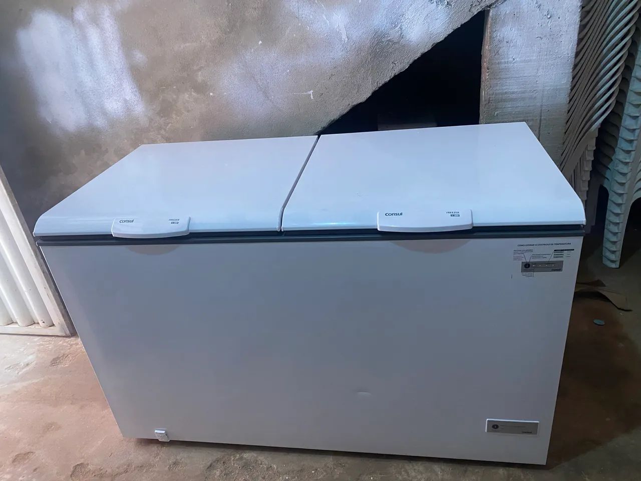 Freezer consul 534 litros sem uso 