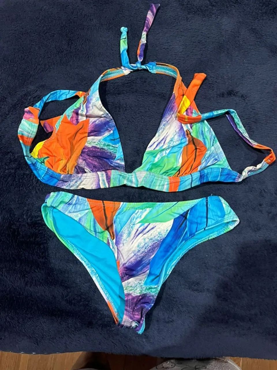 Conjunto Biquíni Praia/Piscina Usado - Foto 3
