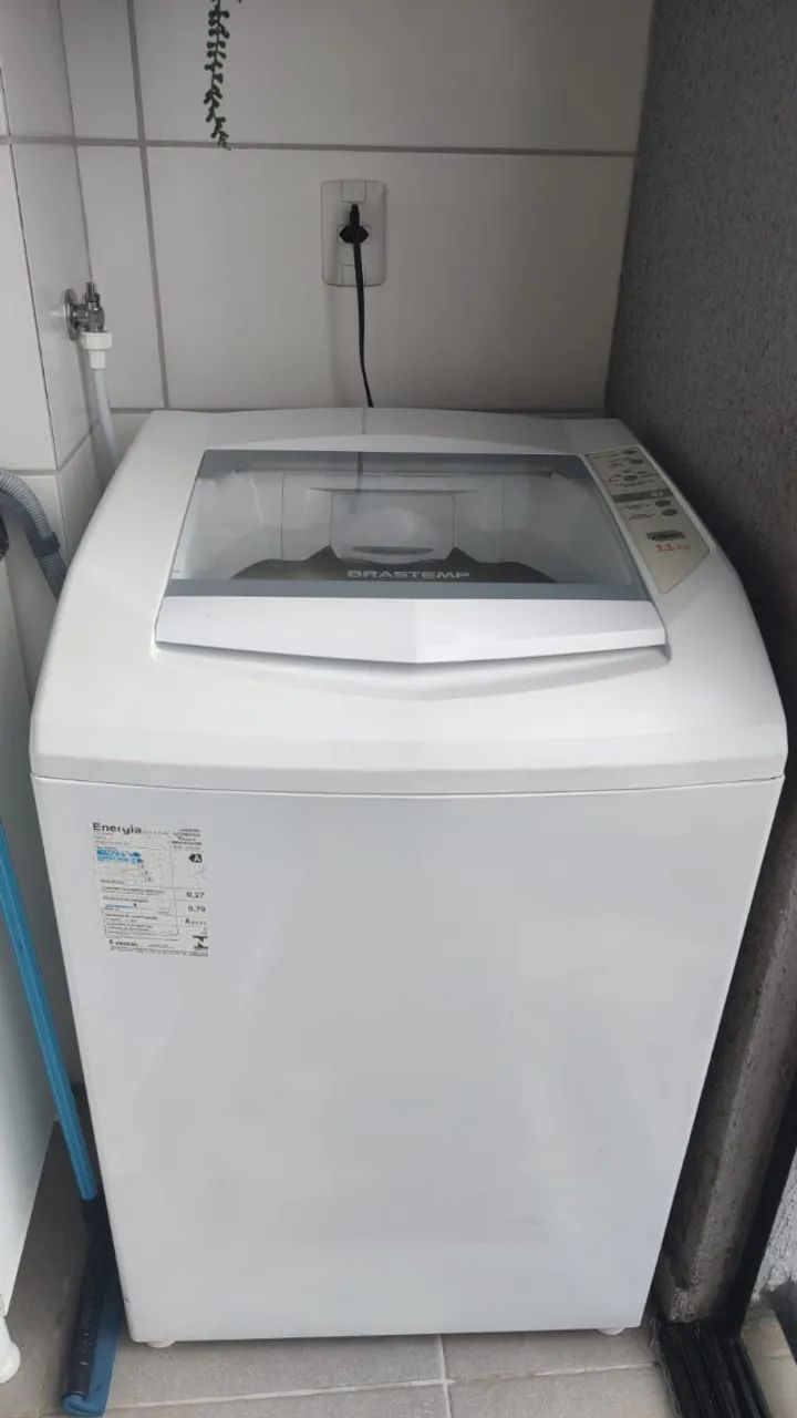 Máquina de lavar usada - 11kg Brastemp BWC 11A