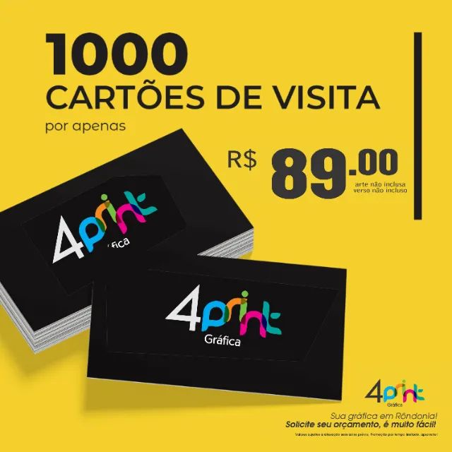 Gráfica Cartão de visita