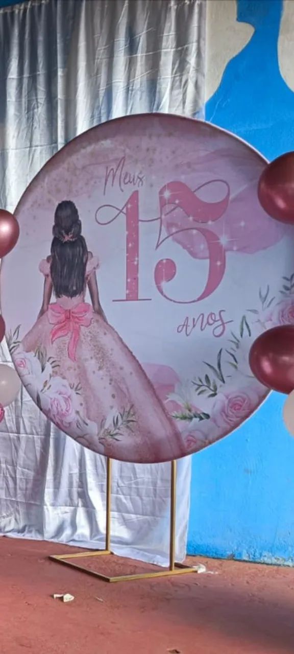 (3 peça) JOGO DE FESTA 15 ANOS,MUITO BARATO  - Foto 2