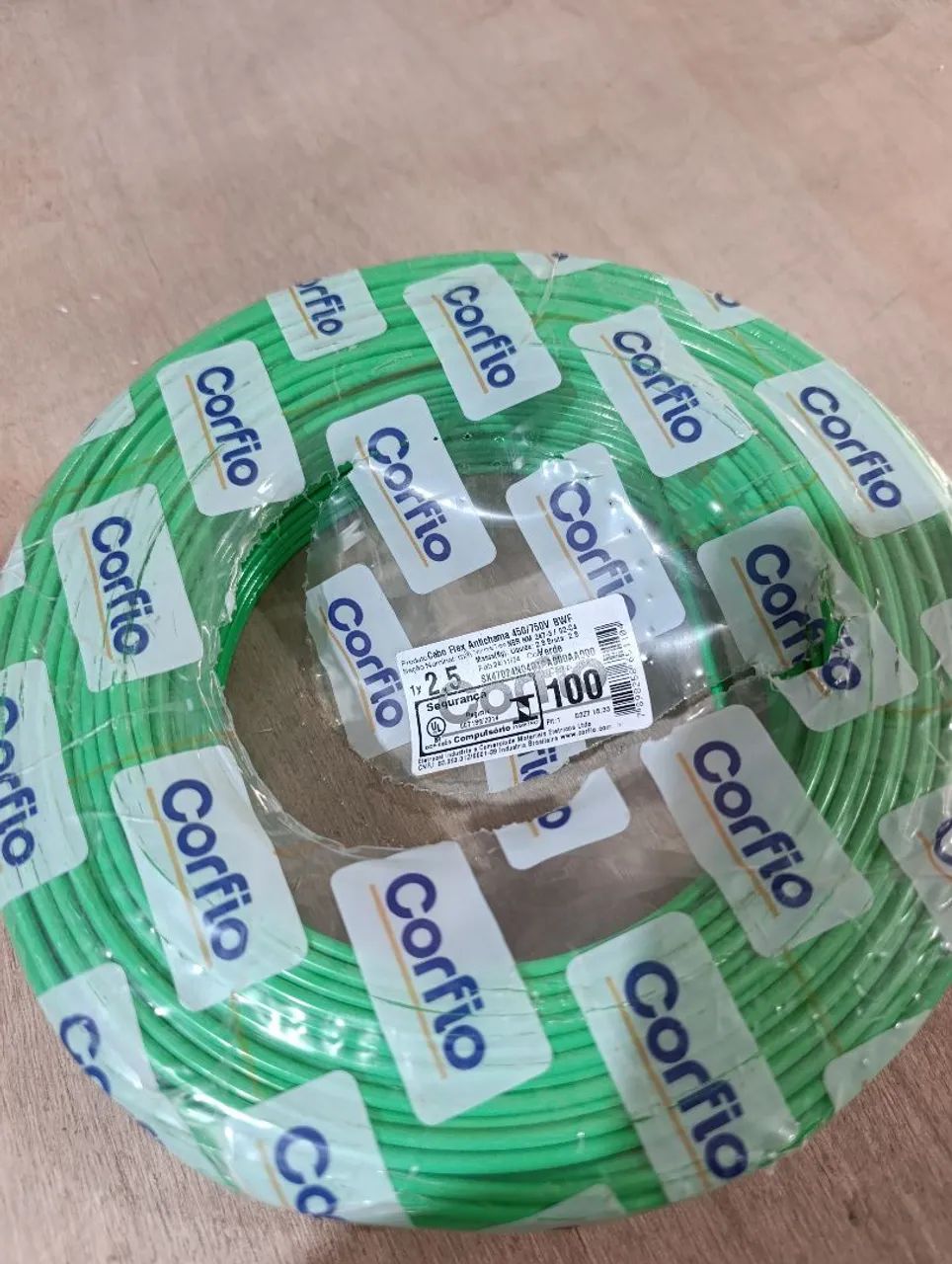 Cabo Flexível 2,5  Marca Corfio Novo - Foto 4